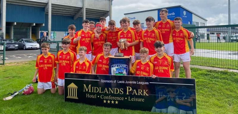 Deegan the Hat-Trick hero as The Harps land U15 Hurling Title
