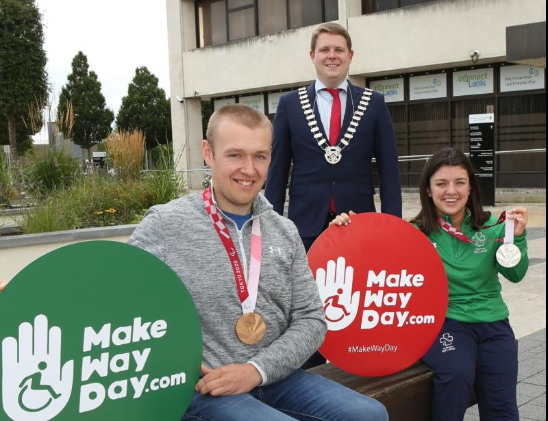 Civic receptions for Laois paralympians Nicole Turner and Gary 