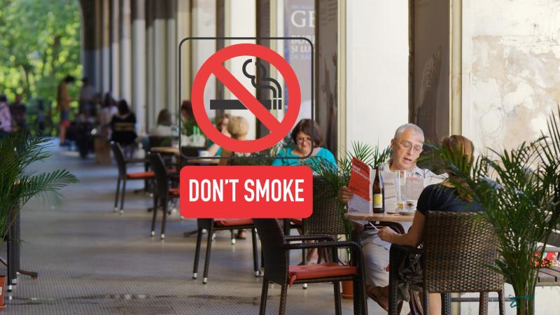 READERS POLL: Should smoking be banned in outdoor dining areas?