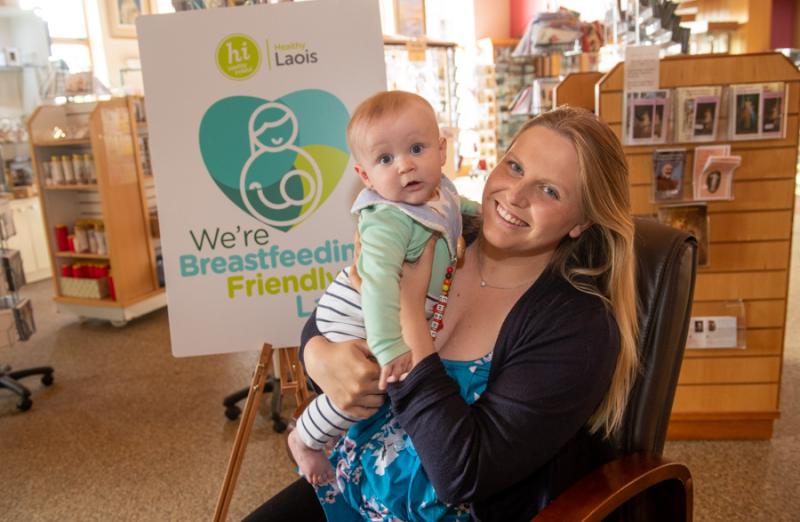 Laois declares 'We're Breastfeeding Friendly'
