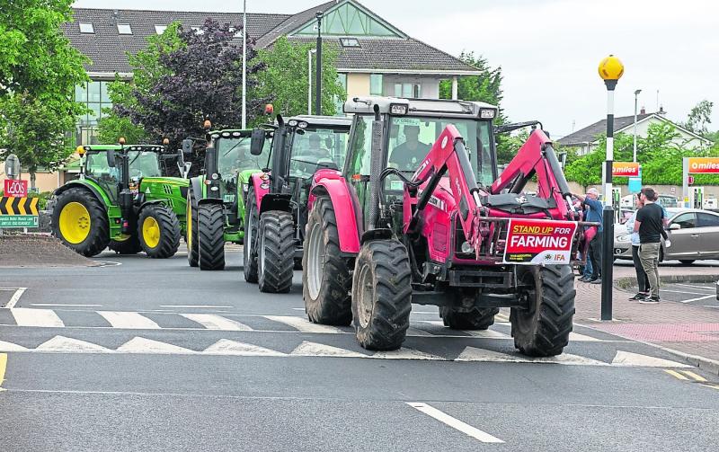 Farmers rally protest by IFA to take place in Portlaoise on Friday evening 