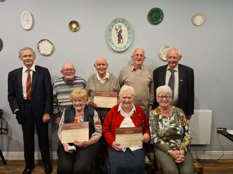 Special recognition for lifelong members of Mountmellick PTAA pioneers