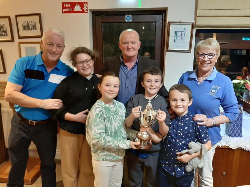 Perpetual cup in honour of Laois Ladies golf trailblazer presented to Rathdowney Golf Club