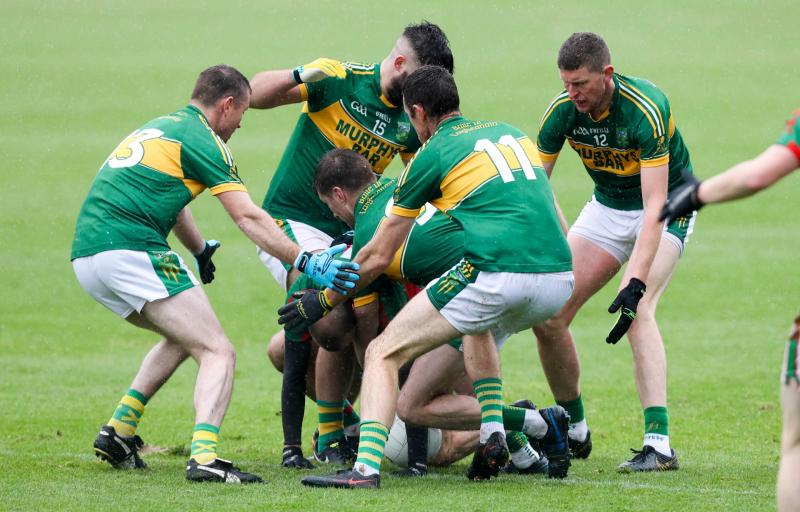 Injured hero Walsh kicks late winner as Ballylinan survive while The Heath drop to Intermediate