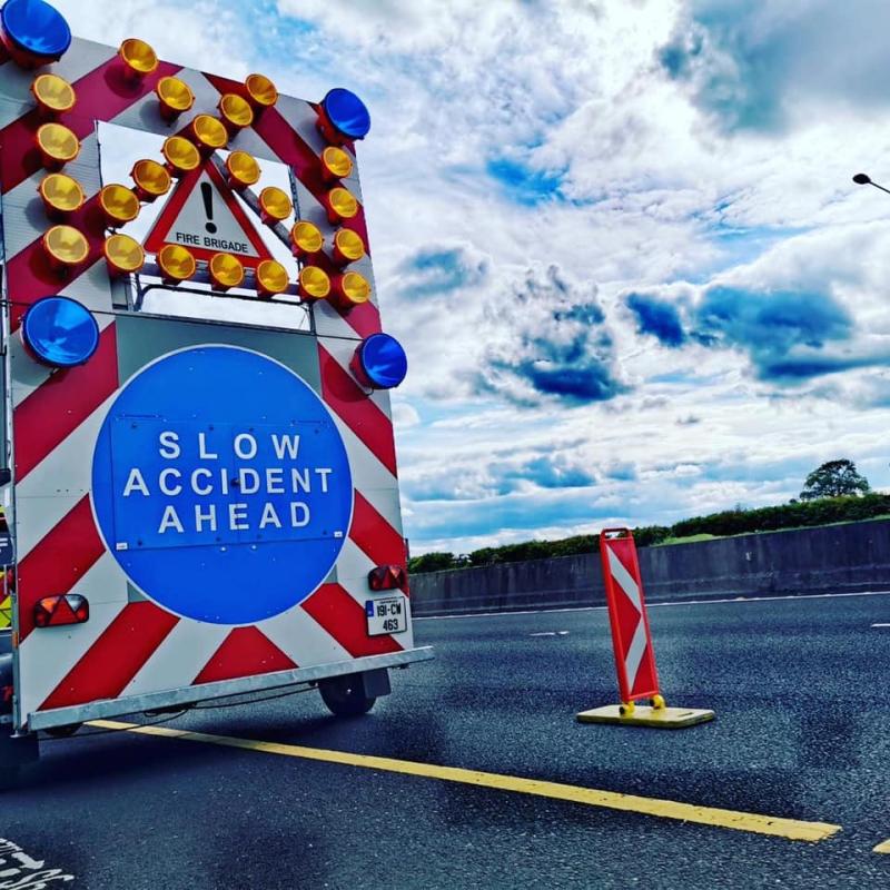 LATEST: Three people in  hospital after M9 crash 