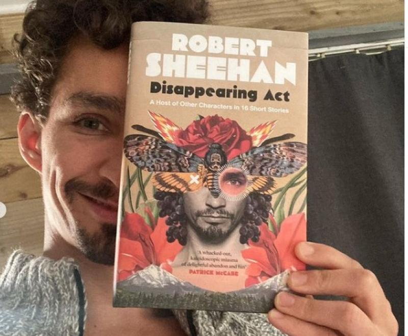 Laois actor Robert Sheehan home to launch his first book