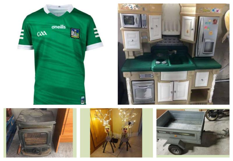 Laois GAA club's monster auction features signed Limerick hurling jersey