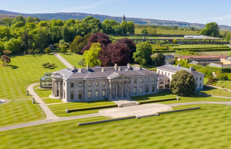 Ballyfin Demesne tops the list of Irish hotels