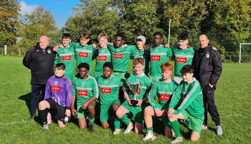 CHAMPIONS: Portlaoise AFC claim Under 16 league title in fine style