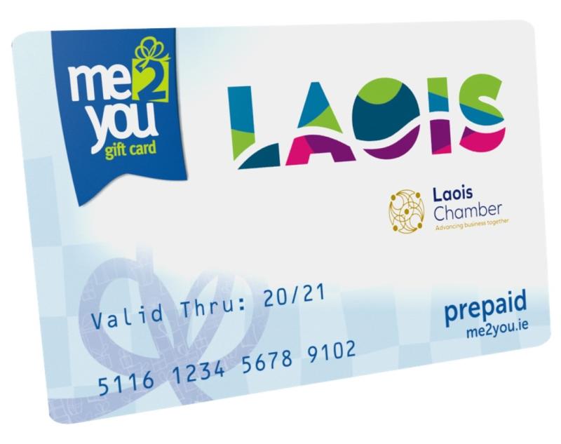 Get the Laois Gift Card and shop local in Laois this Christams