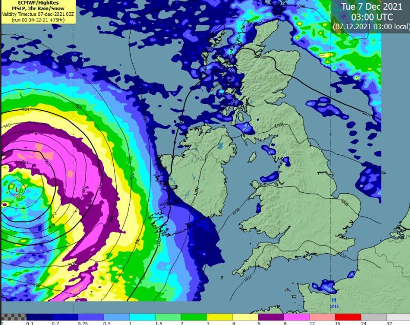 STORM BARRA declared - Met Éireann expects Orange level weather