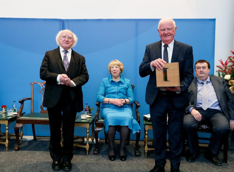 Laois woman given posthumous award from President of Ireland