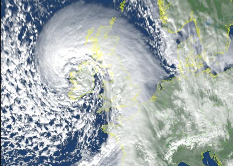 STORM Barra - 135 km gusts recorded as Status Red violent storm level hit #stormbarra