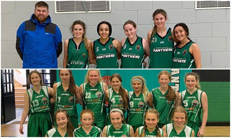 Portlaoise Panthers Women's teams produce big displays to claim wins