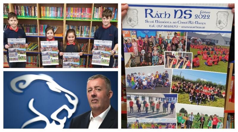 Wonderful calendar chronicle for Laois school backed by very successful past pupil