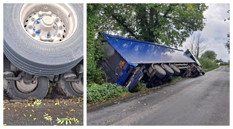 Action demand at 'deadly dangerous' road in Laois where truck crashed
