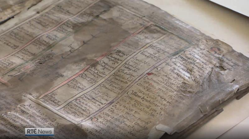 Priceless Book of Leinster written in Laois to be restored