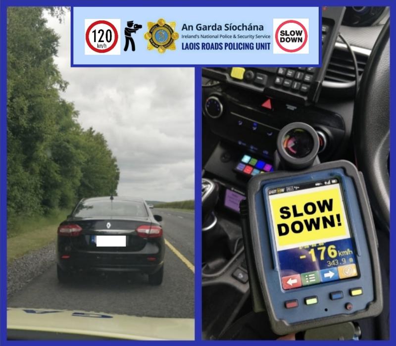 Laois Gardai catch speeder at 176kph and find tractor driver on phone
