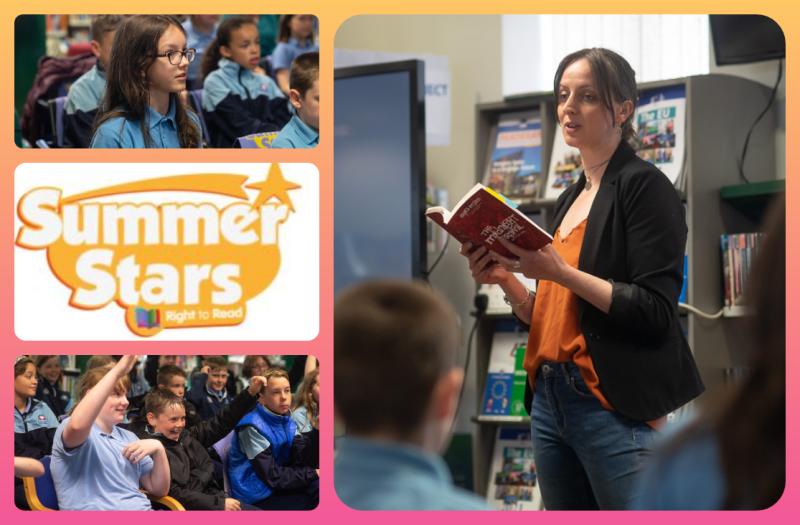 Be a Summer Star with a sparking summer of reading in Laois