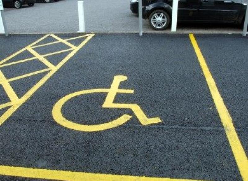 disability parking spaces