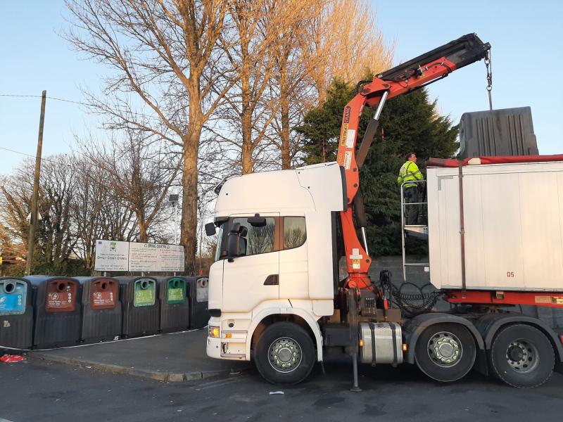 Gardai investigating Ashling Murphy killing remove Tullamore bottle bank