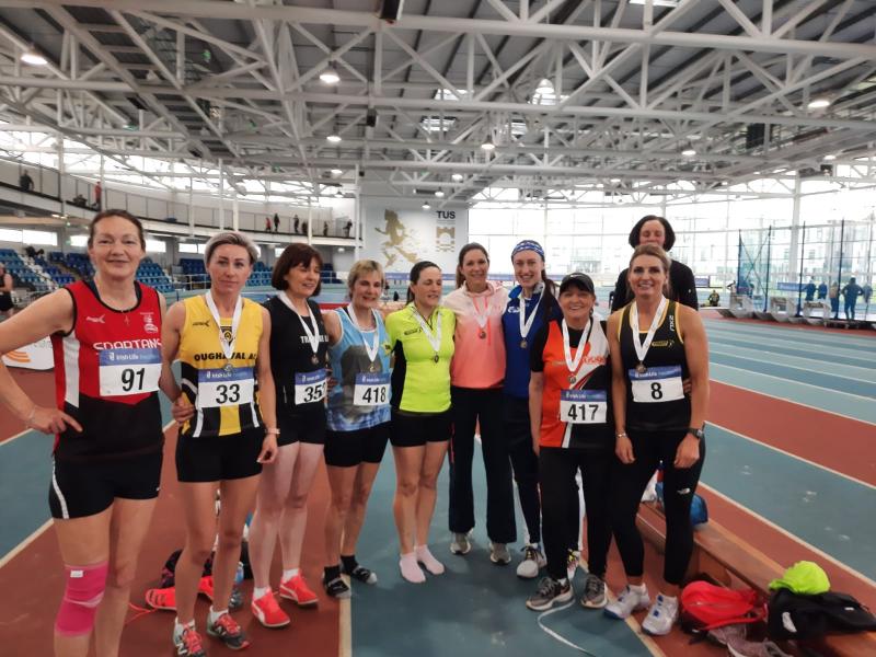 Success for Laois athletes at All Ireland masters indoor track and field championships