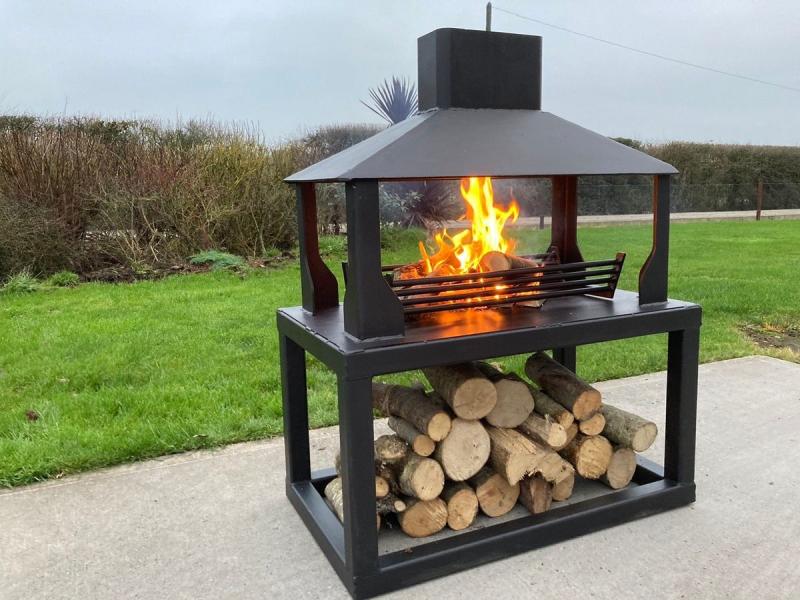 15 year old Laois boy making incredible outdoor fire pits