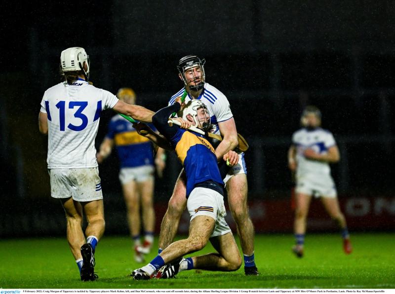 Laois battle hard but Tipperary take the points on opening night of hurling league