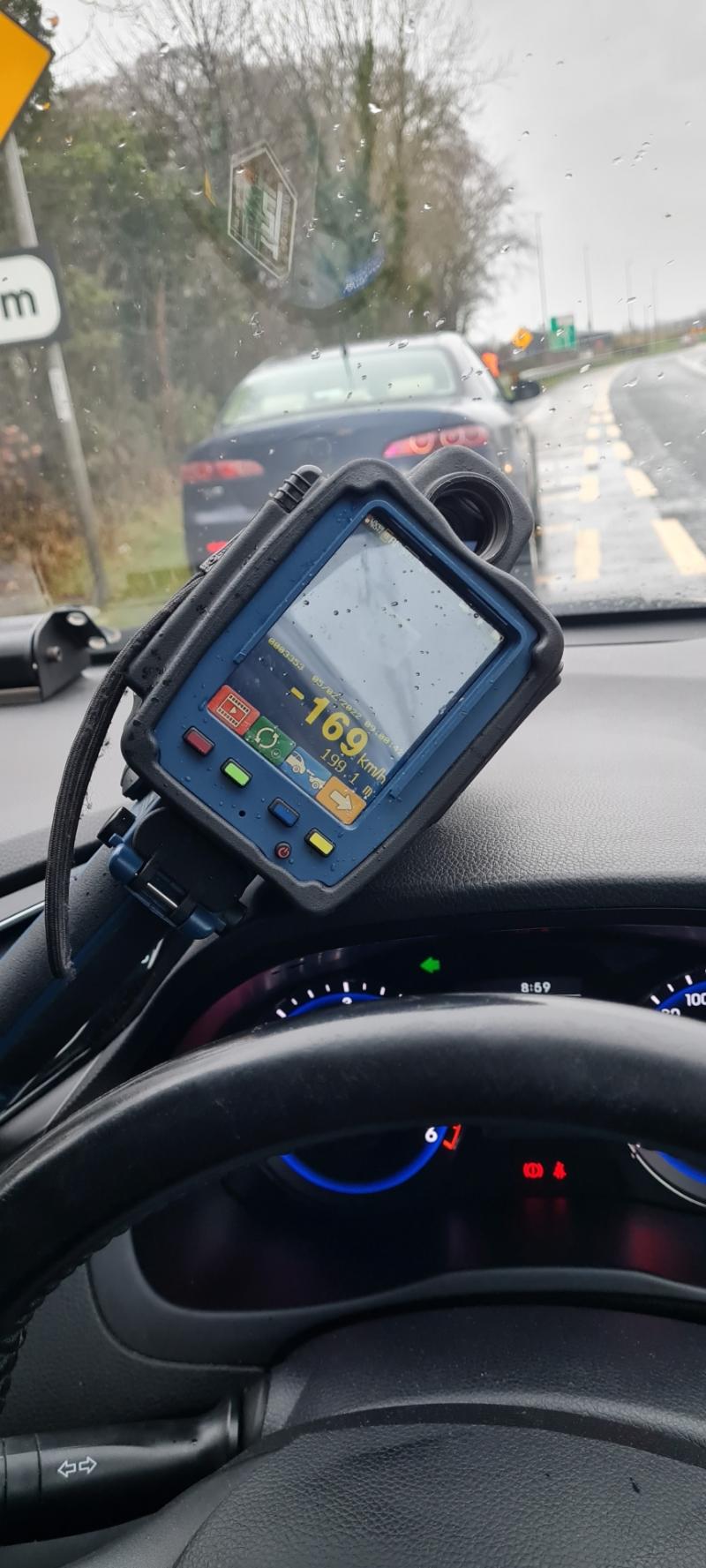 Motorist arrested in Midlands after being caught driving at crazy speed