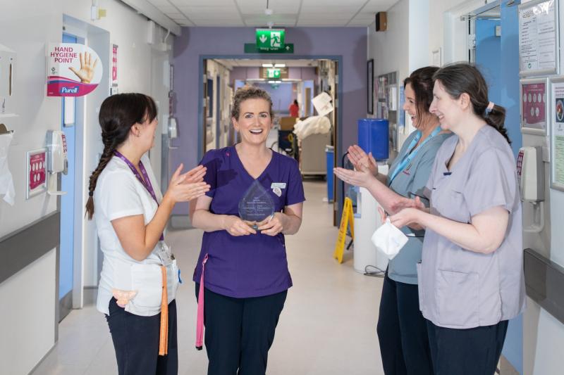 'Exceptional' Laois hospital midwife wins award for going 'beyond the call of duty' 