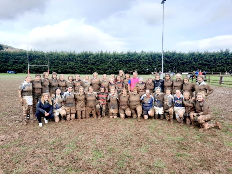 Portlaoise RFC Women win in the muck to earn Leinster League points
