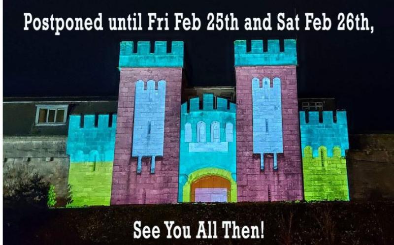POSTPONED: Tullamore Gaol event put back due to storms this weekend