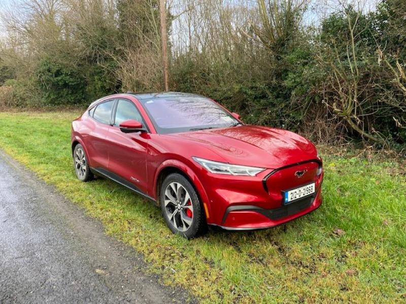 LAOIS  MOTORING REVIEW:  Mustang Mach-E, Ford’s first real dive into a full EV