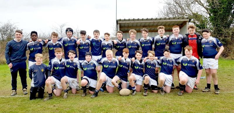 Portlaoise RFC U14's get cup campaign off to a flyer