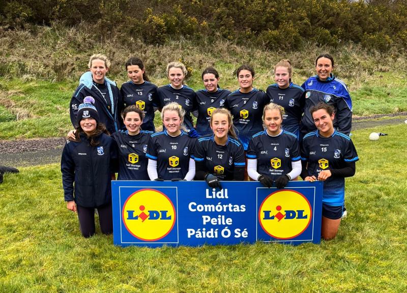 Ballyroan Ladies fly the Laois flag at Comórtas Peile Páidi Ó Sé