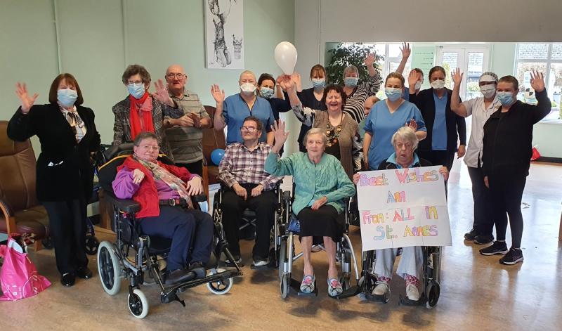 Celebration for resident in Laois community hospital for 50 years