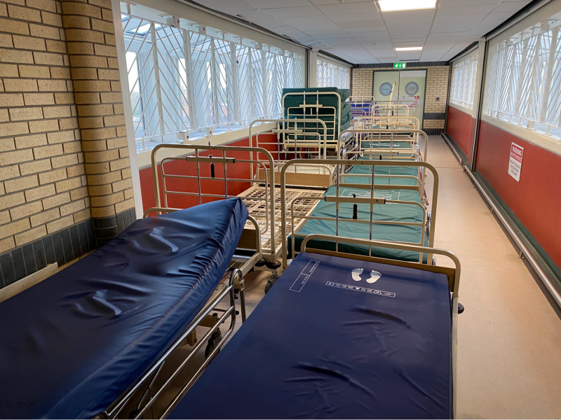 Beechfield Healthcare donates hospital beds to help victims of war in Ukraine