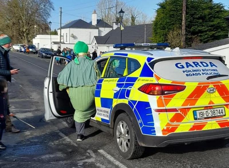 Laois Offaly Gardaí give St Patrick a vital lift on big day