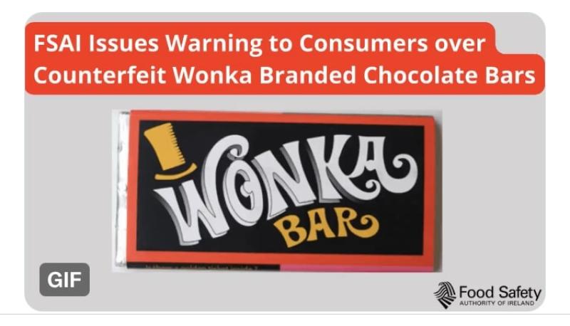 Laois chocolate lovers urged to beware of counterfeit Wonka bars 