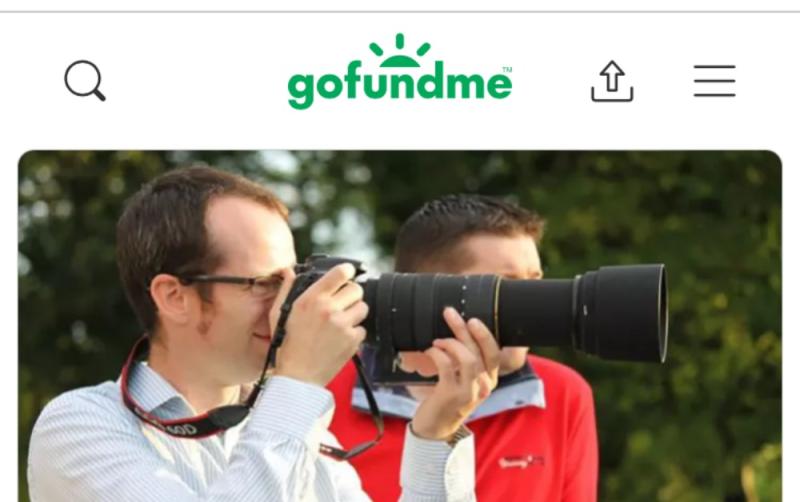 Gofundme page gets positive response after  Laois photographers gear stolen 