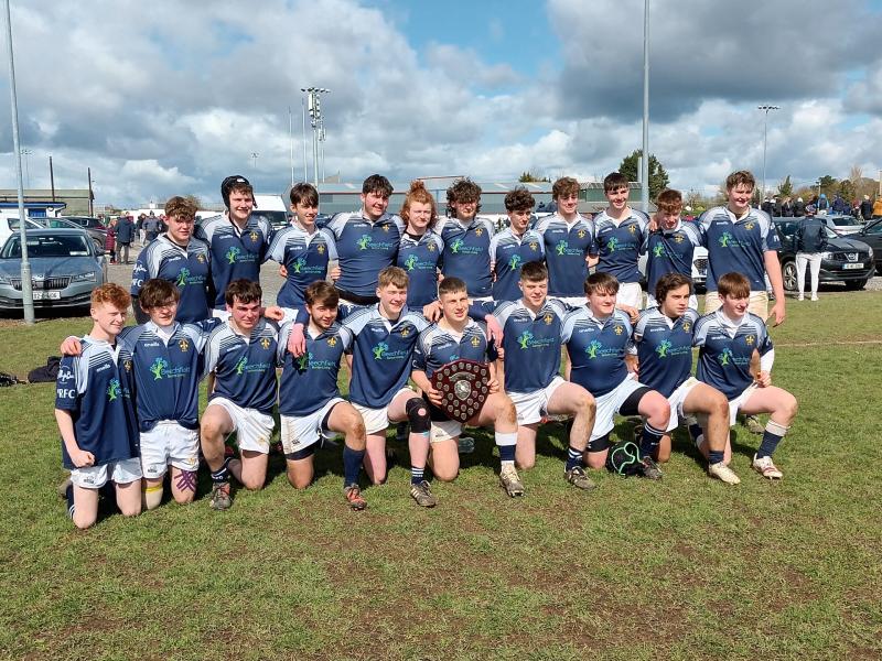 Portlaoise RFC U18's turn on the style to capture league title