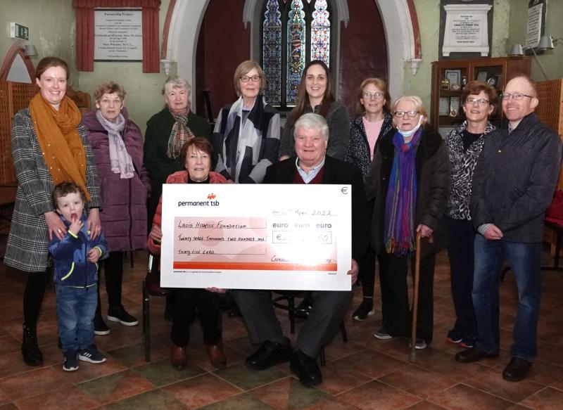 Laois community hits the mark with thousands of euro for vital Laois Hospice care