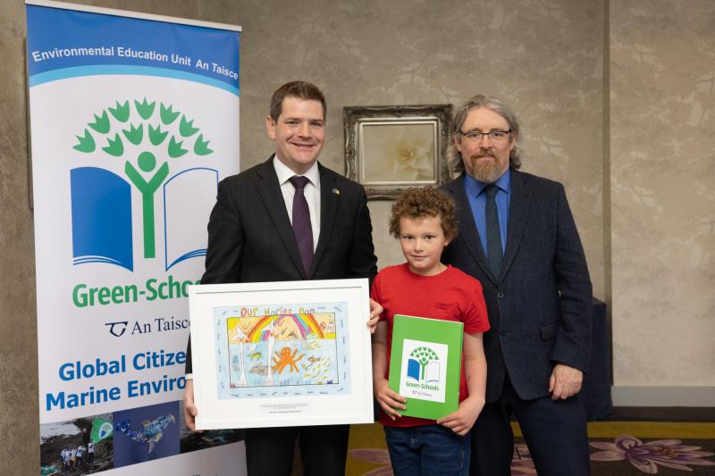 Land locked Laois students win competition about the sea