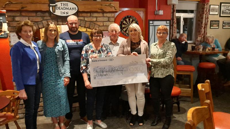 Laois family and vintage club teams up to boost vital local hospice care
