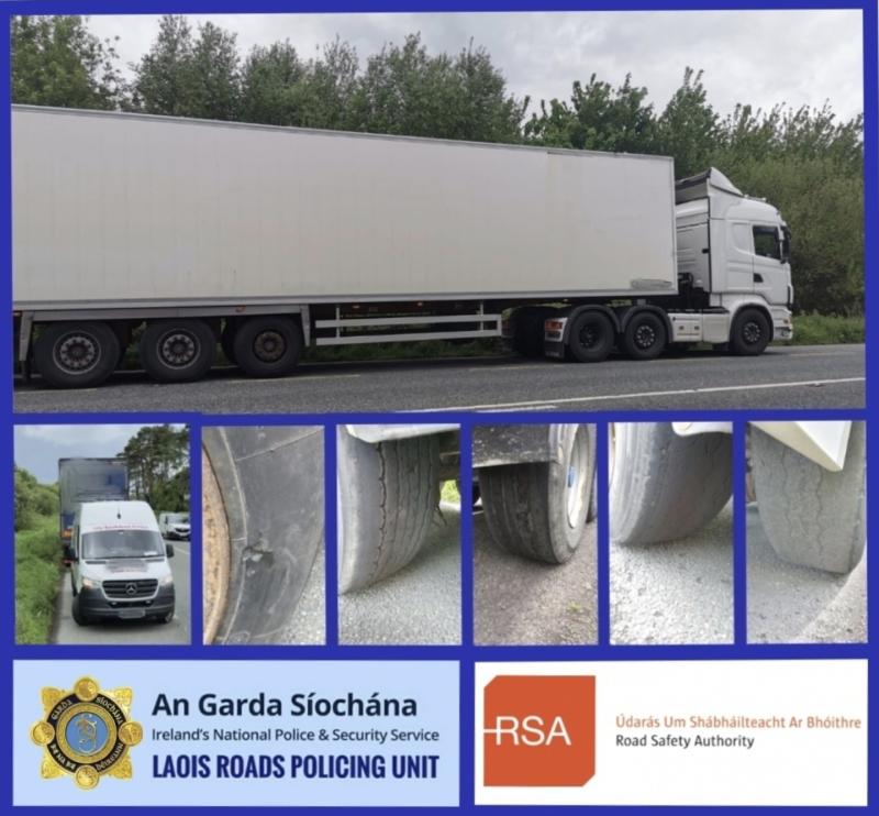 HGV in Laois found using tachograph manipulation software