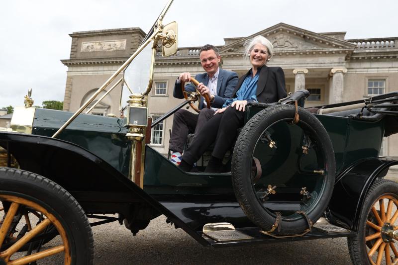 Minister launches new visitor facilities in Laois as Emo Court and Parklands Shine for 2022 season
