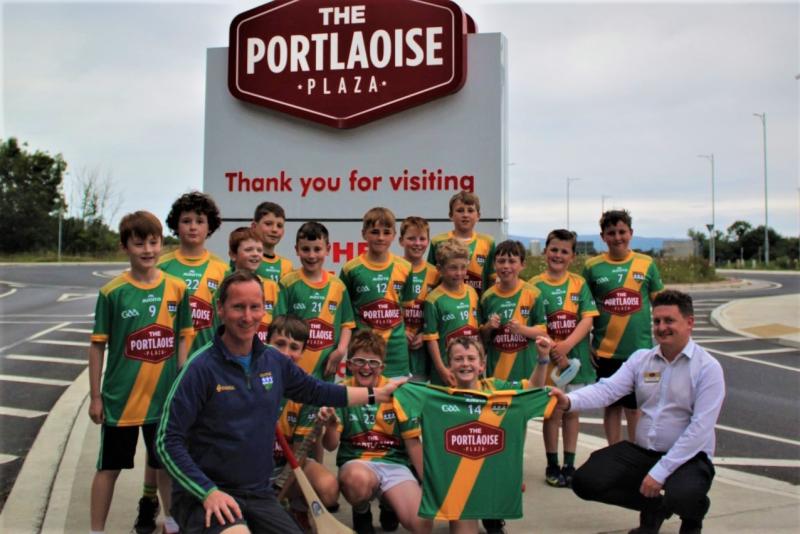 Smashing new jerseys for Laois GAA club's juveniles presented in Portlaoise
