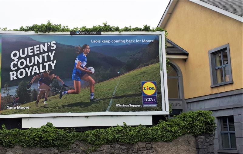 Lidl apologises for 'Queen's County' Laois Gaelic football billboard in Portlaoise
