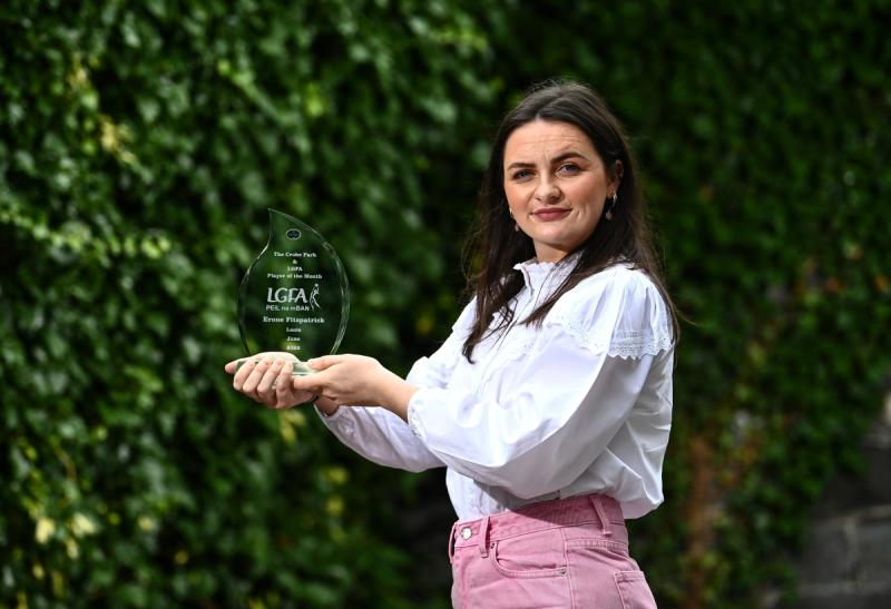 Laois' Erone Fitzpatrick is the Croke Park/LGFA Player of the Month for June 