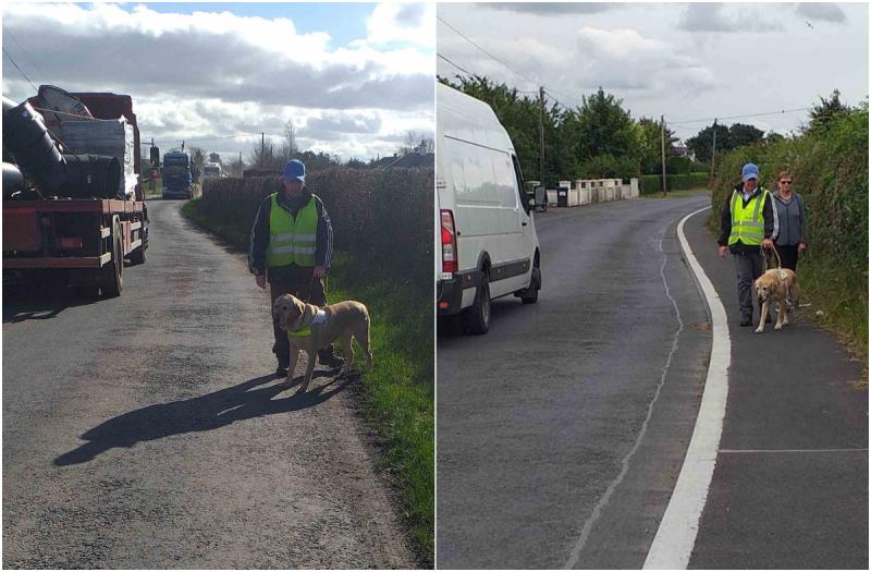 People power pays off of Laois residents who can now walk safely on their own road